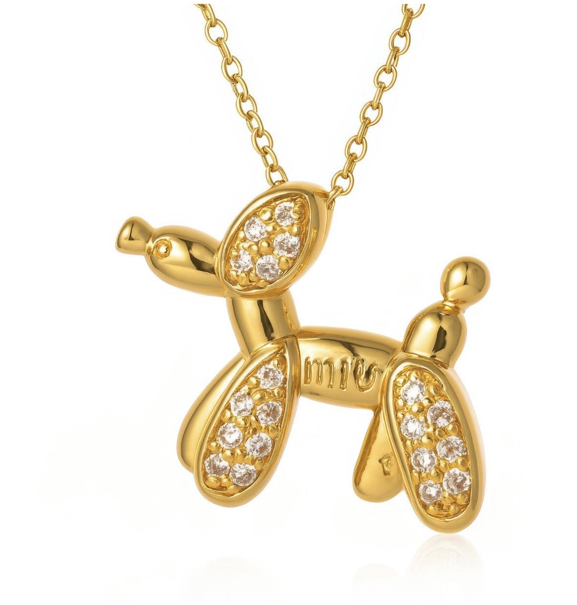 Poodle Necklace