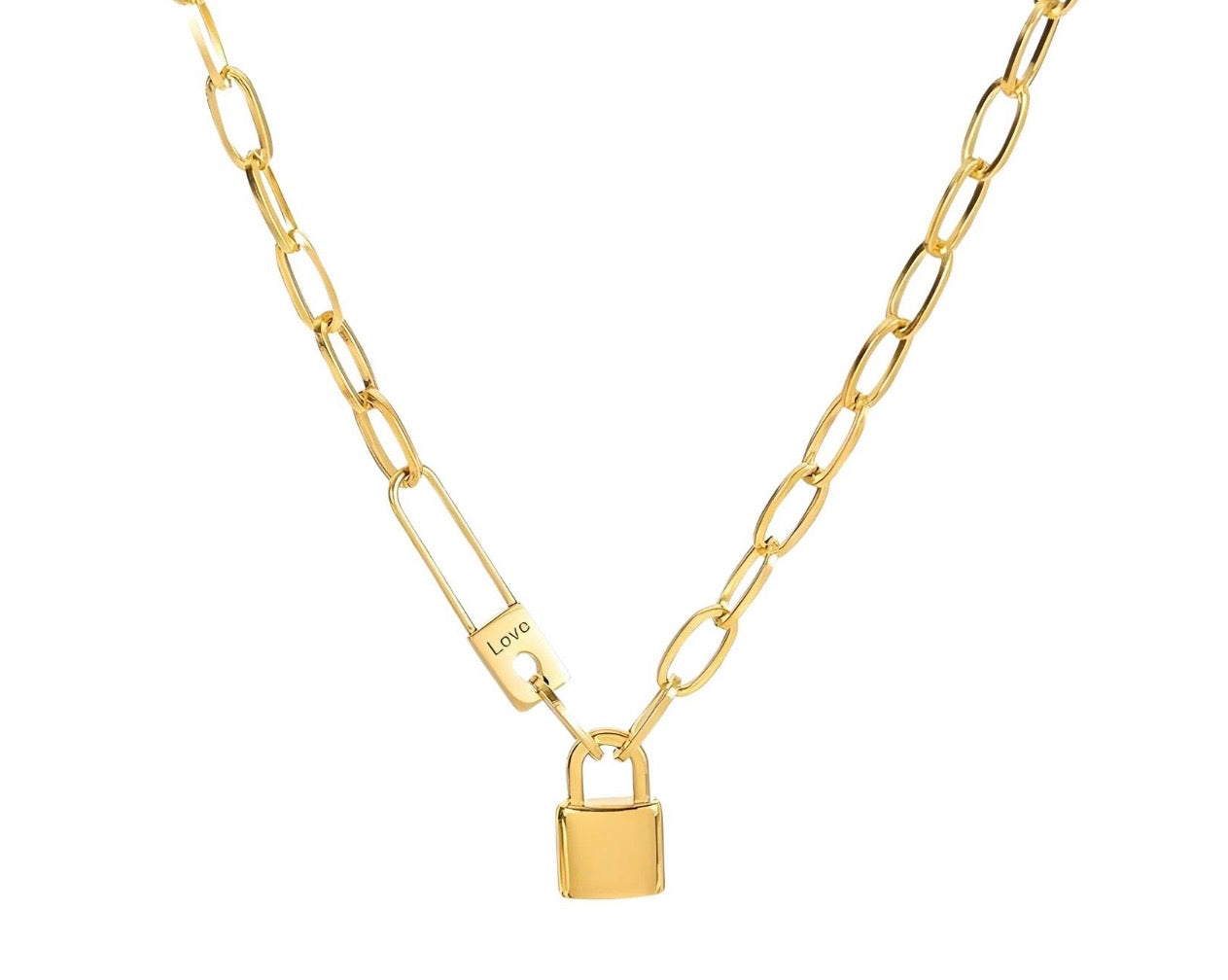 Padlock Necklace