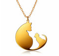 Cats Gold Necklace