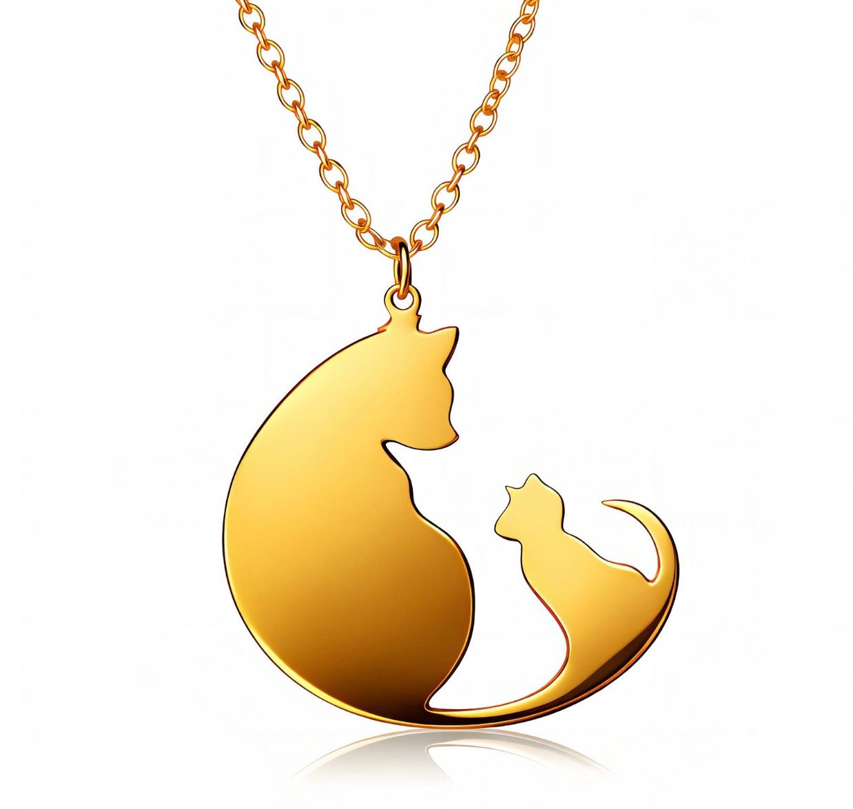 Cats Gold Necklace