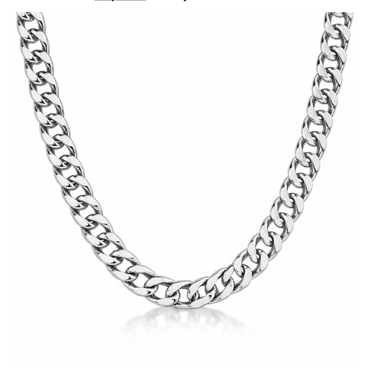 Large Link Silver Chain