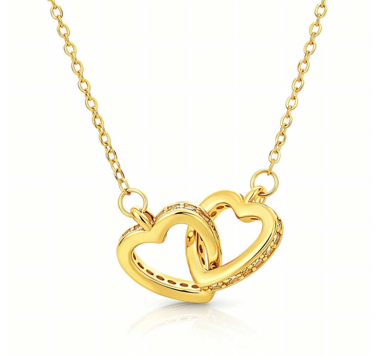 Double Heart Necklace