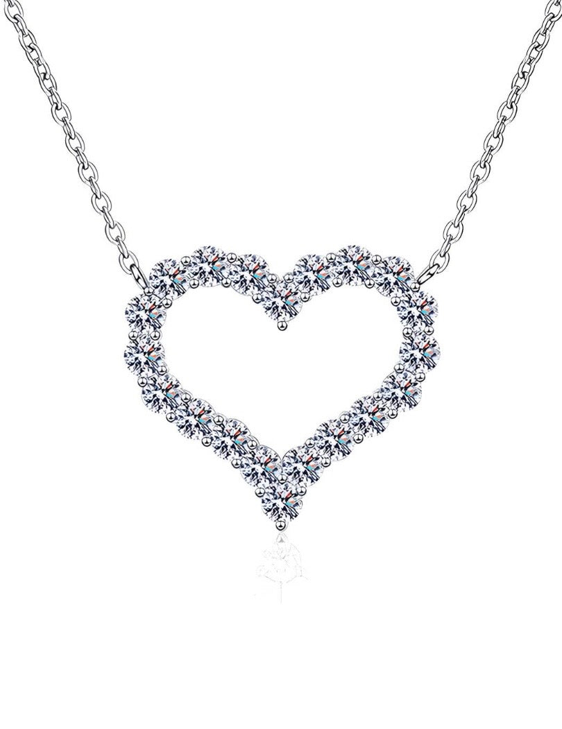 Heart Silver Necklace