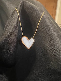 Heart of Pearl Necklace