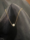 Pearl Pennant Necklace