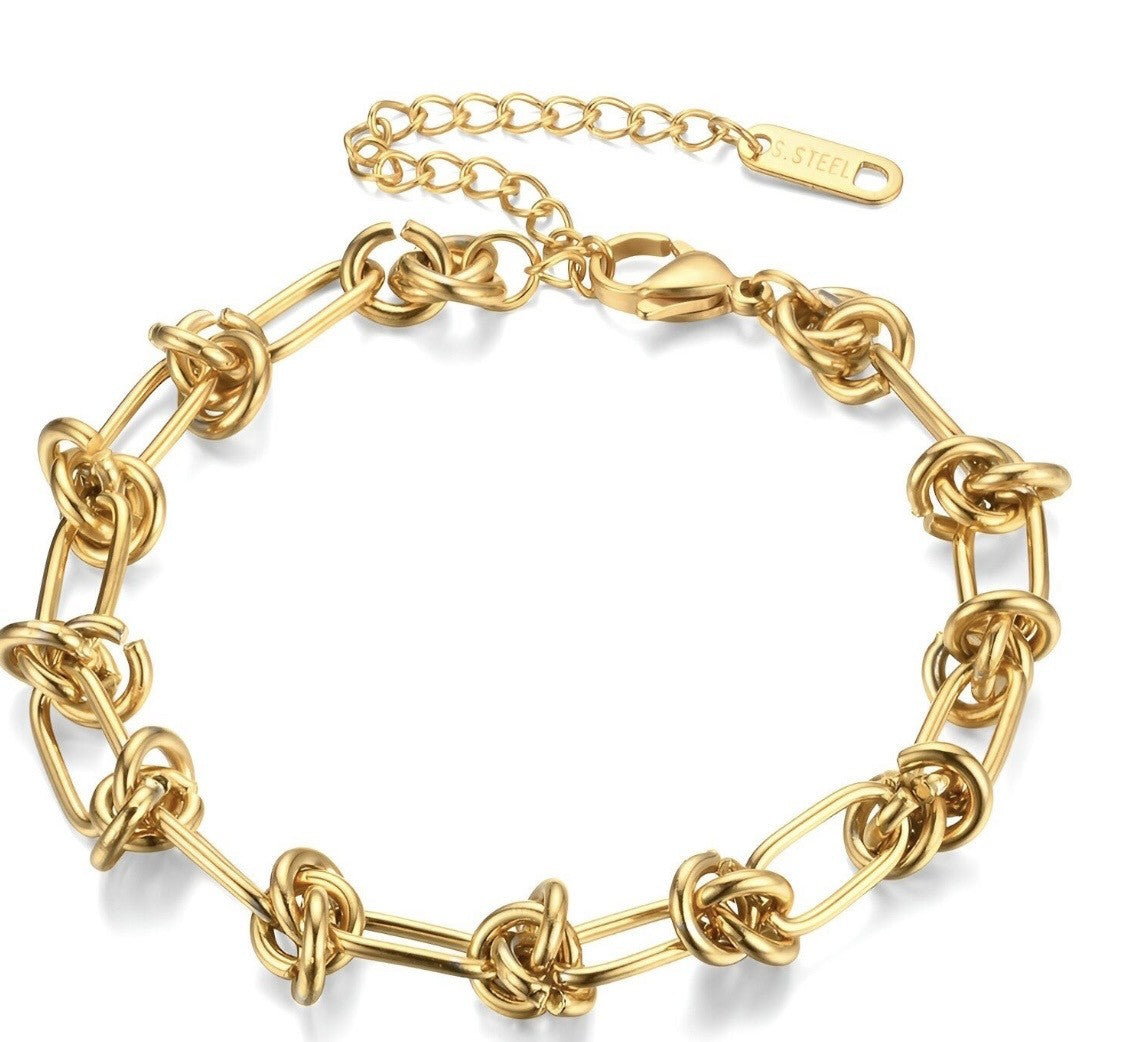 Boho Link Gold Bracelet