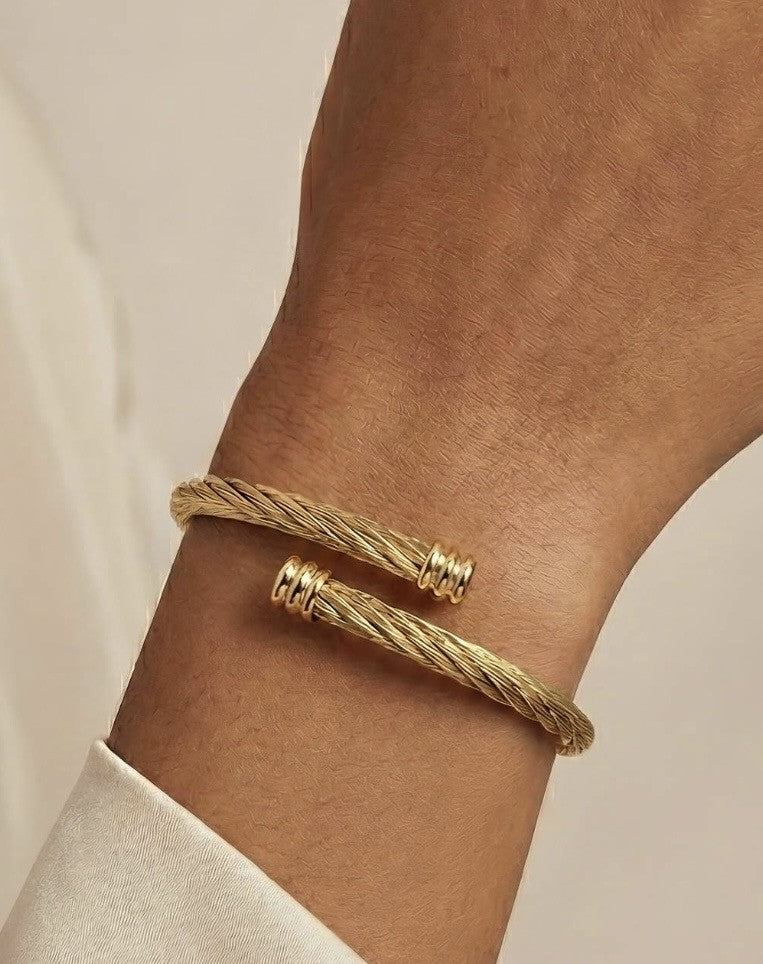 Twisted Bangle Bracelet
