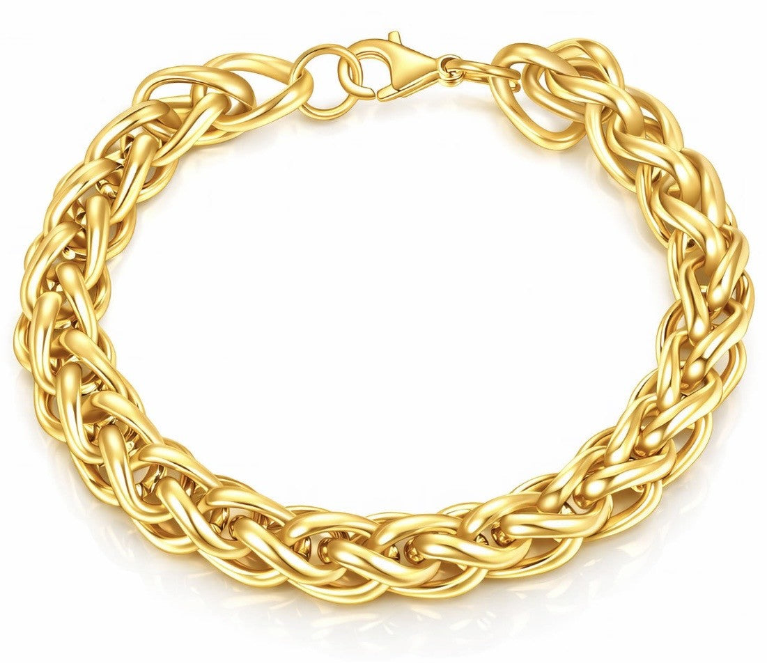 Vintage Gold Link Bracelet